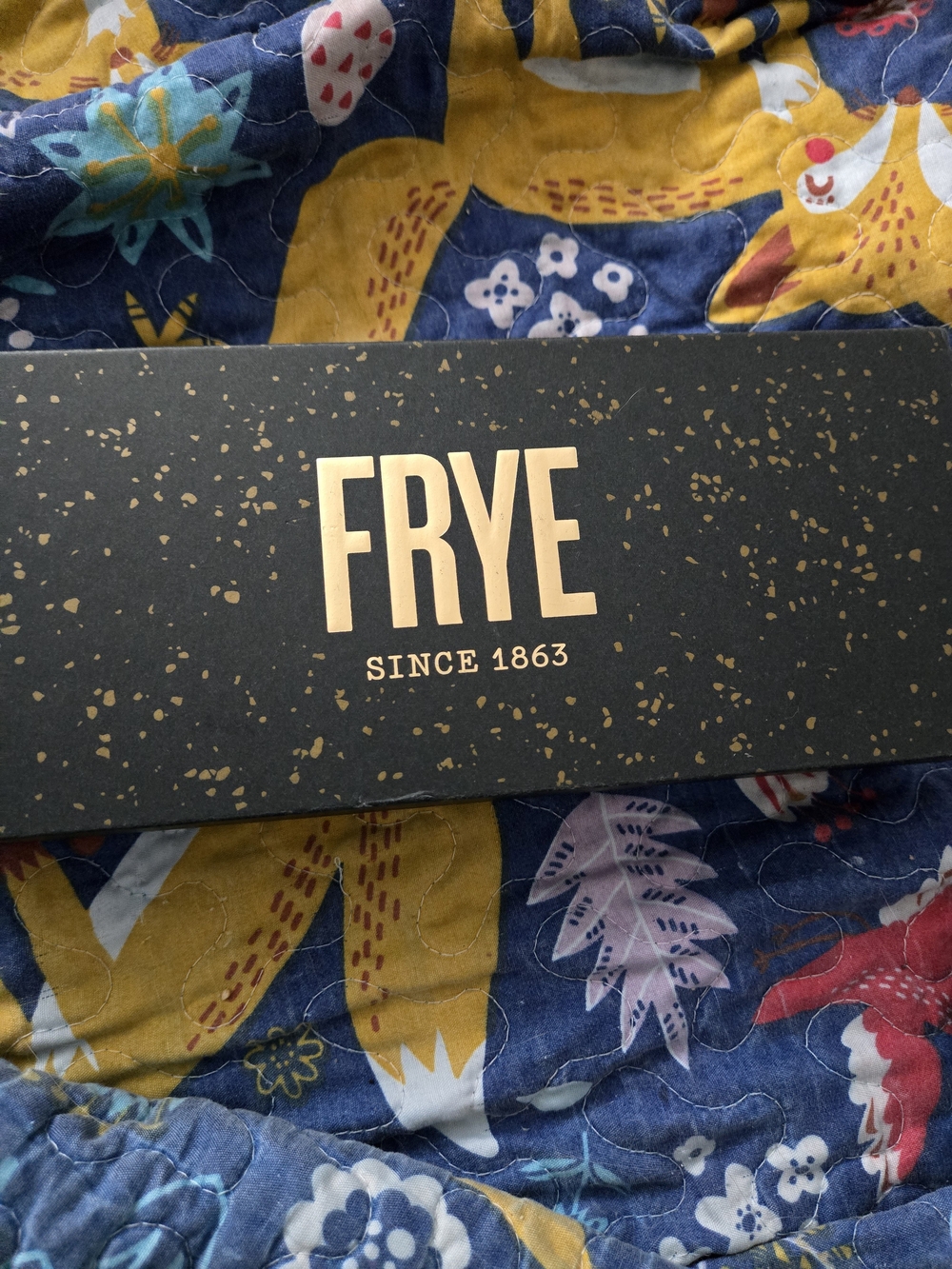 Brand New Frye Boxed Set of Three Pairs of Crew Socks